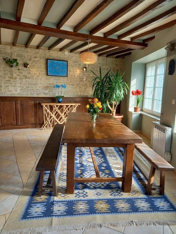 Chambres D'Hotes De Charme Entre Bayeux Et Les Plages Du Debarquement Sommervieu ภายนอก รูปภาพ